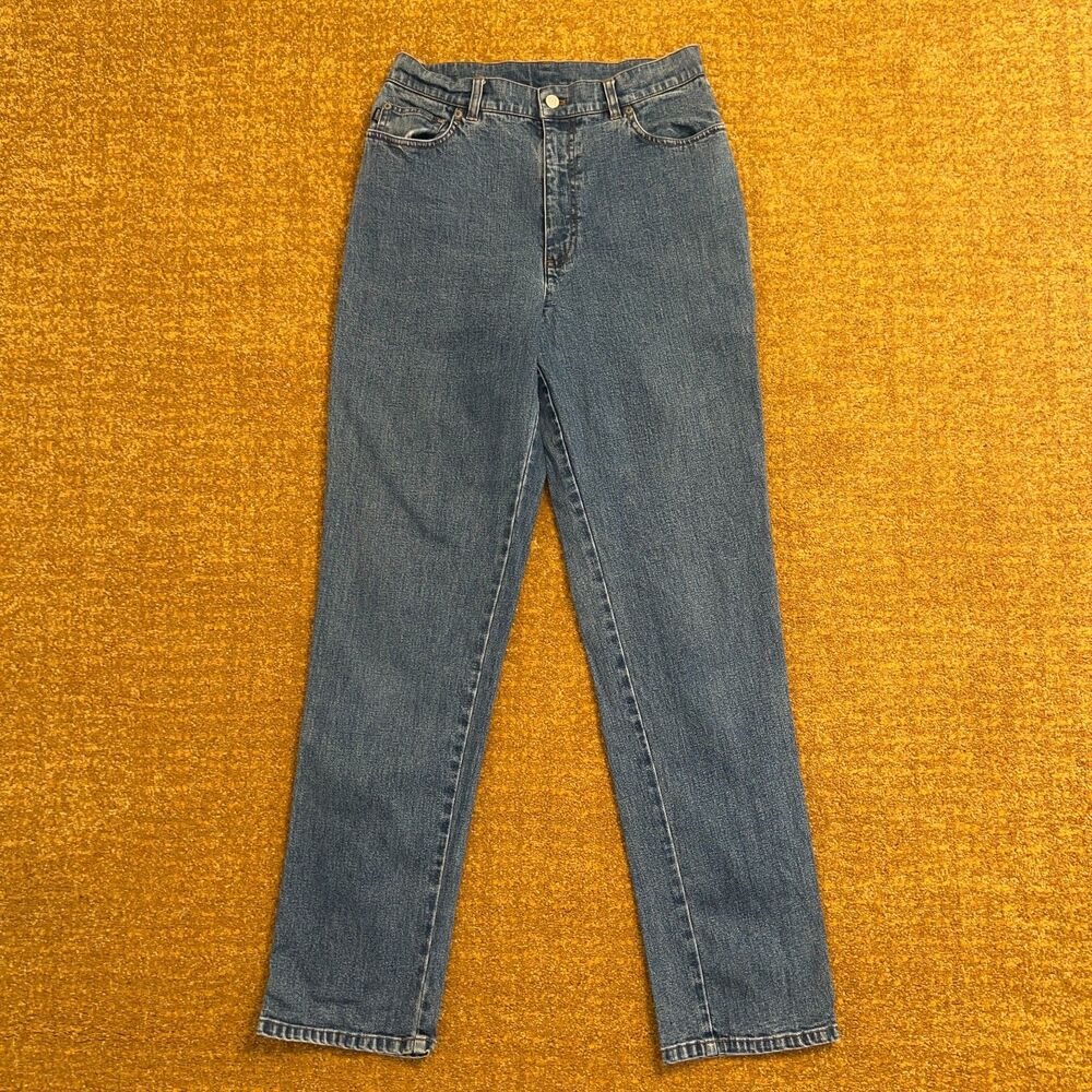 Vintage Ralph Lauren Jeans Co Sz 8 High Waist Jeans Medium Wash